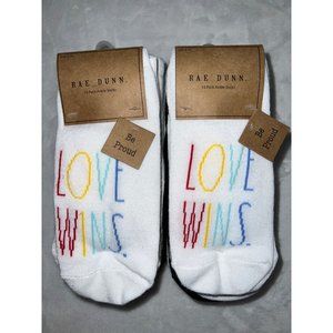 New Rae Dunn Be Proud Set of 20 Pride Socks